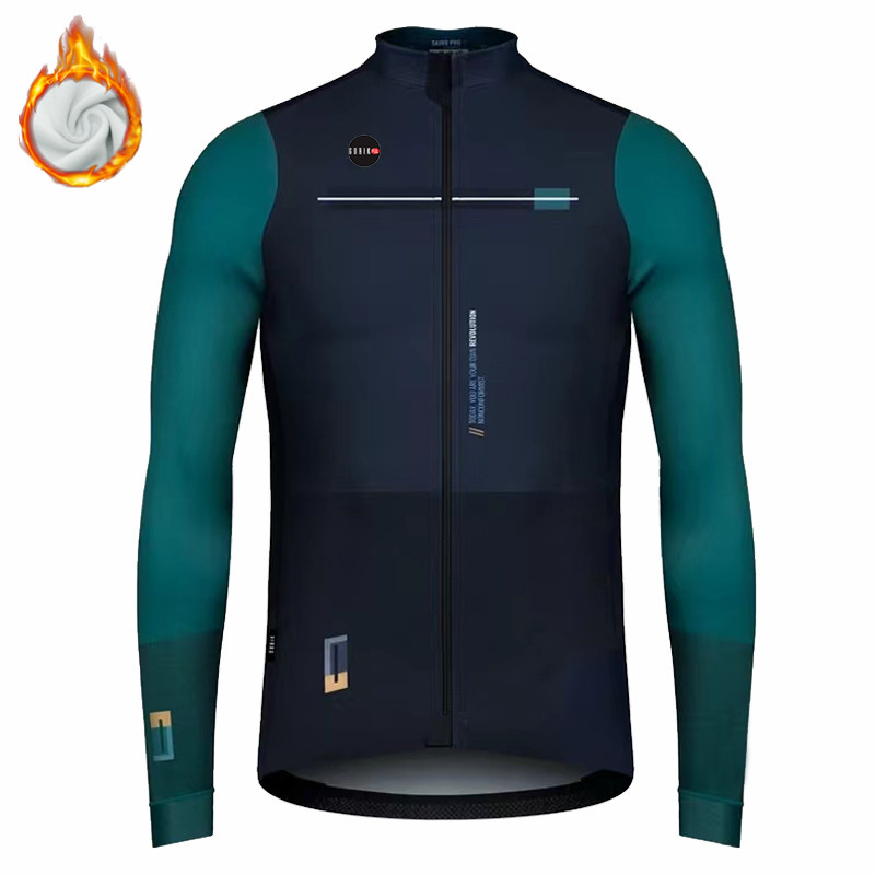 Cycling Gear Jersey - Inverno ciclismo dos homens de manga