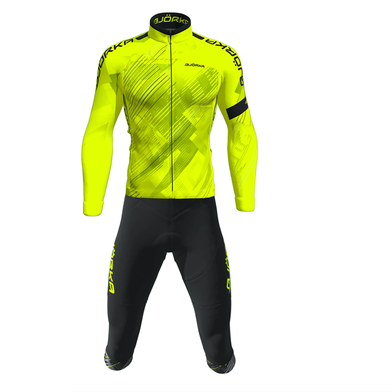 Primavera/outono bjorka ciclis - Cycling Gear Jersey avaliação e preço