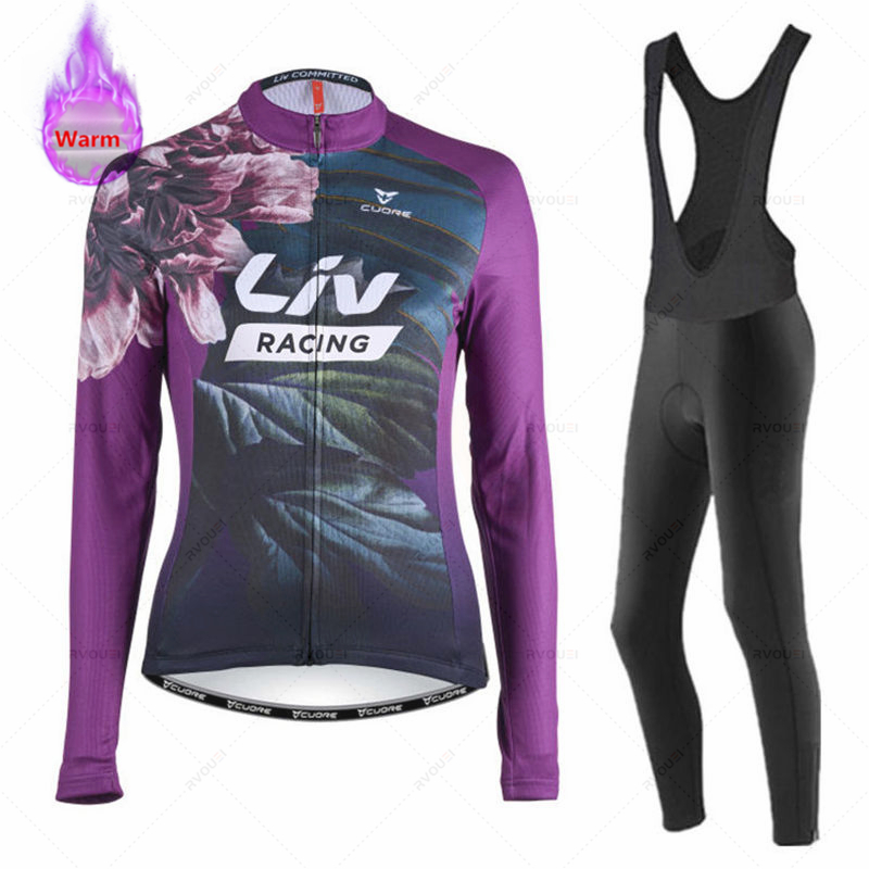 Liv feminino inverno conjunto  - Cycling Gear Brands avaliação e preço