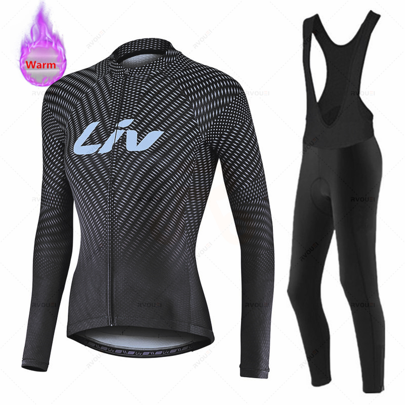 Liv feminino inverno conjunto  - Cycling Gear Brands avaliação e preço