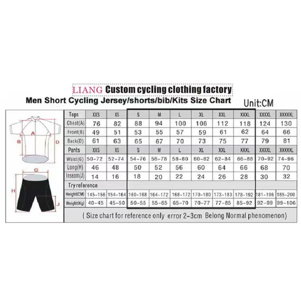 Conjunto de Camisa de Ciclismo - Cycling Gear Brands avaliação e preço